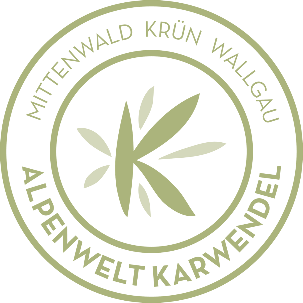 Alpenwelt Karwendel Logo rund grün