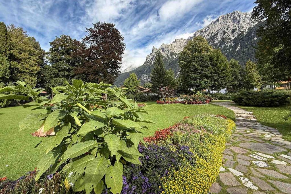 Mittenwald Kurpark am Burgberg