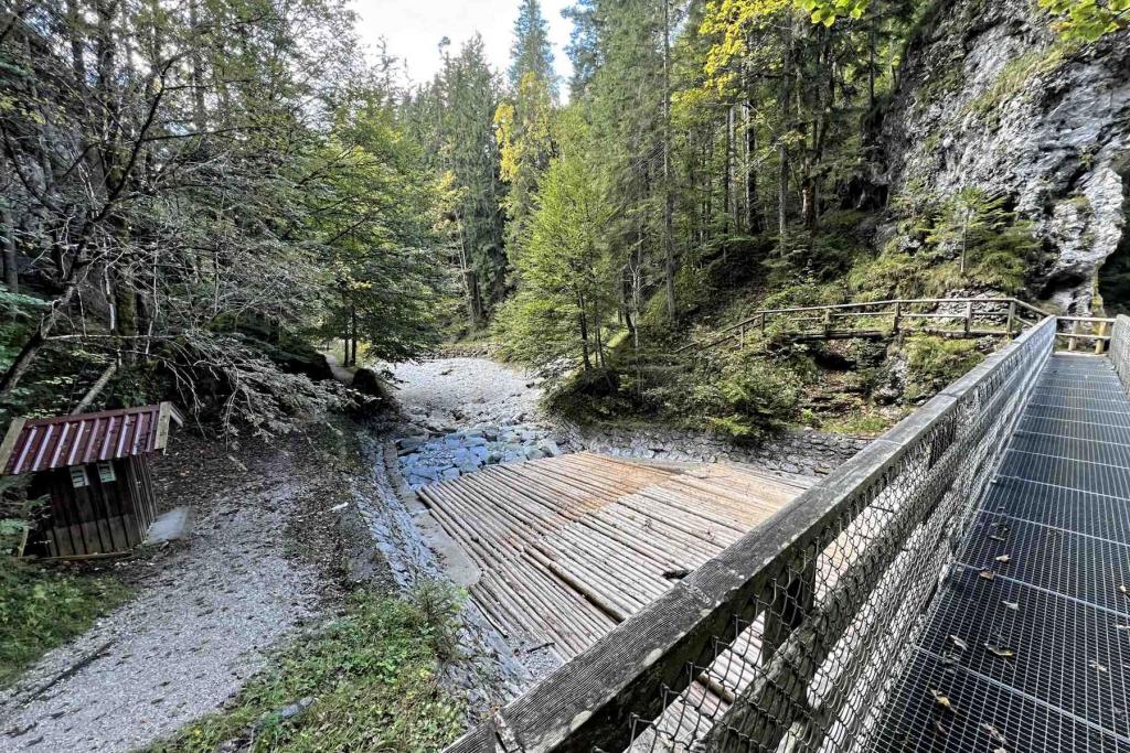 Finzbachklamm Weg 450 Brücke