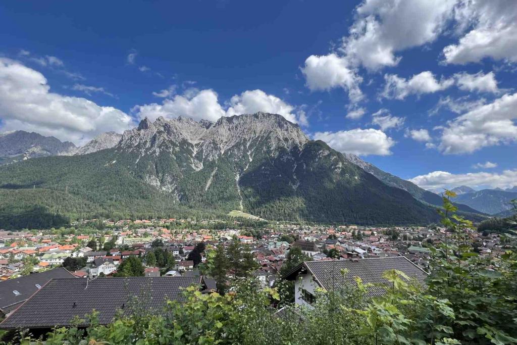 Panoramablick Mittenwald