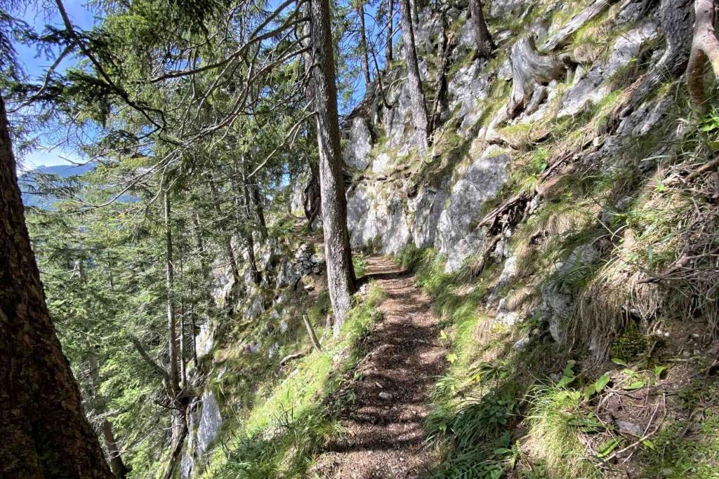 Wanderweg Leitersteig Mittenwald