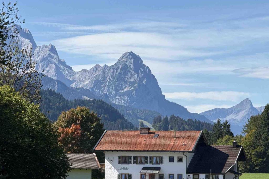 Gerold - Blick Richtung Zugspitze